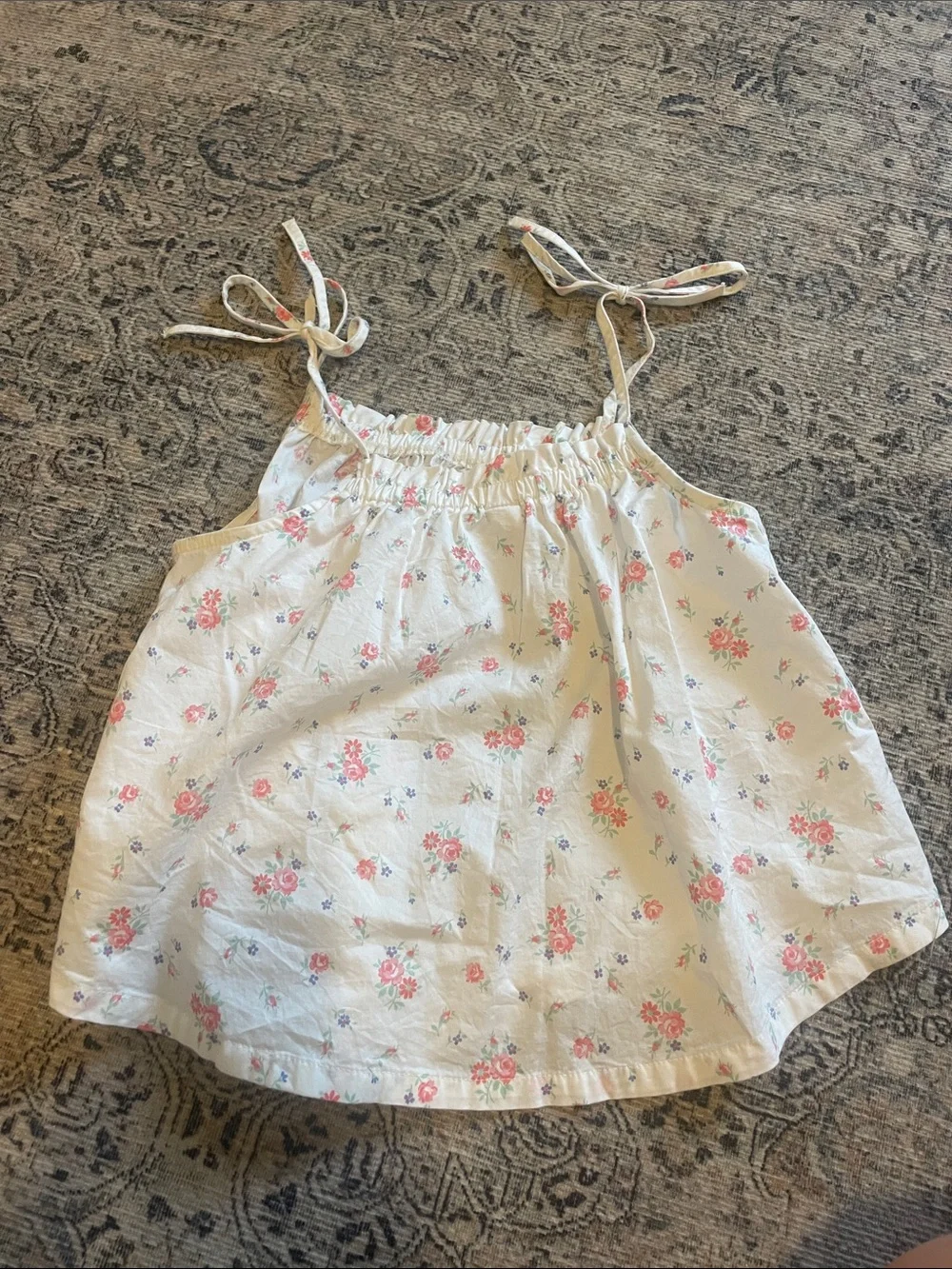 Old Navy Tie Shoulder Tank Top
